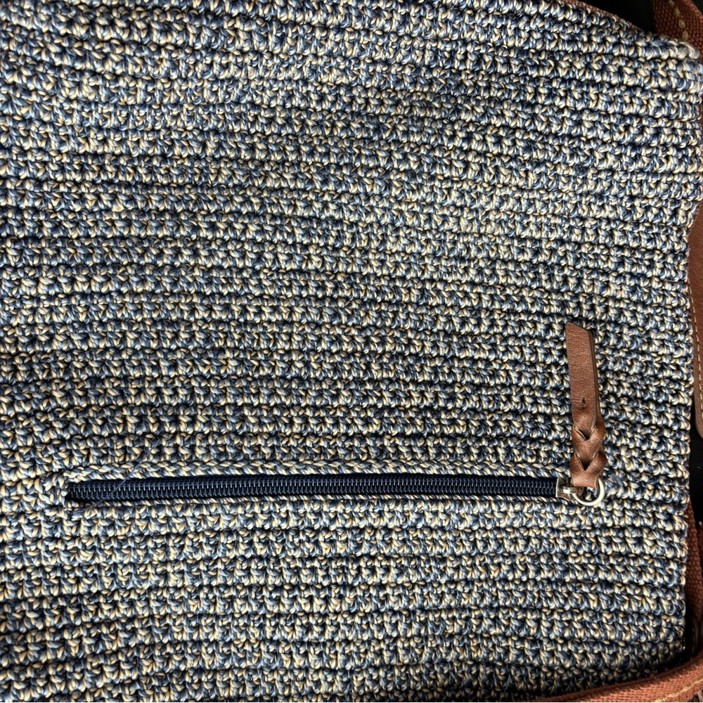 The Sak Brown and Blue Crossbody Bag - Picture 8 of 9